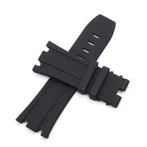 โรลามี่ GAP128A 28 มม. สีดำกันน้ำระบายอากาศได้ดีกีฬายางซิลิโคนสายรัดข้อมือสำหรับรอยัลออฟชอร์ - Product Image 3