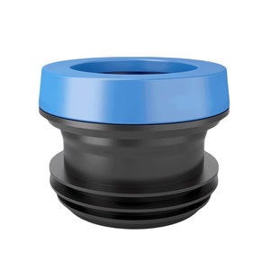 Anillo de sellado para brida de inodoro, junta de goma de doble capa a prueba de olores, de altura aumentada, para trampa de plomería - Product Image 1