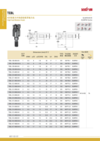 TEBL04 Tête de fraise à dents indexables à alimentation élevée en acier allié CNC OEM