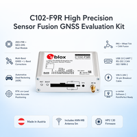 Kit GNSS RTK C102-F9R ZED-F9R Multi-bandes L1 L2 CAN IMU Réconnaissances topographiques L-Band PPP pour Conduite Autonome ADAS Robot