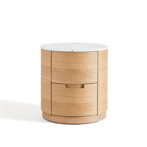 Modern Oak Nightstand Small <strong>Drawer</strong> Italian Design Bedside Storage Rack Wooden Bed <strong>Side</strong> <strong>Table</strong> Sleek Wooden Bedside <strong>Table</strong> <strong>Drawer</strong> - Product Image 1