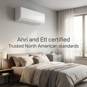 AHRI Certified 115V 208-230V R-32 17 SEER2 <b>Mini</b> Split Smart Wifi Cooling Only <b>Air</b> <b>Conditioner</b> OEM AC Factory Use Environmentally - Product Image 1