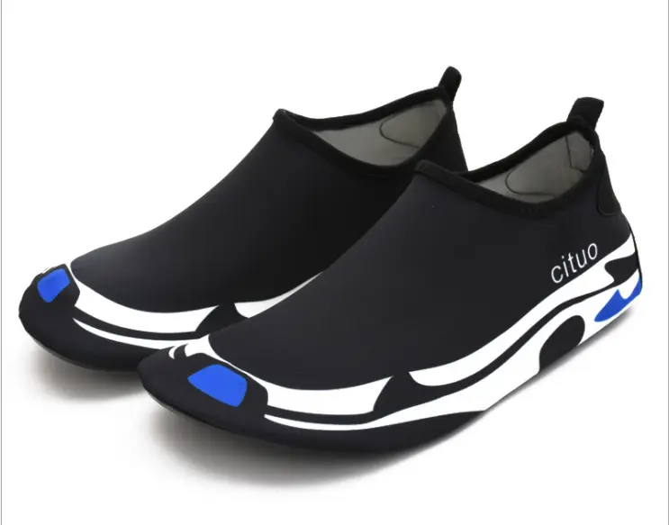 Fashion print zapatos para agua quick dry sand proof unisex walking socks beach water shoes