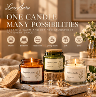 Ensemble de bougies parfumées, bougies d'aromathérapie, boîte cadeau pour la chambre à coucher, le bureau, la décoration de la maison