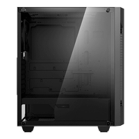 GAMEMAX-Fortress TG Mid Tower ATX Steel Desktop Gaming Computer Case with Fan Support 360 Water Cooling