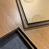 Plancher en parquet flottant HDF 100% écologique, système de clic, PVC WATS ≤10% imperméable, plancher stratifié à prix avantageux