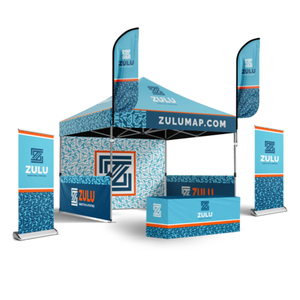 Nhiệm vụ nặng nề gấp sự kiện ngoài trời triển lãm thương mại Tùy chỉnh in Pop Up triển lãm UV bảo vệ lều chống thấm nước với cờ - Product Image 3