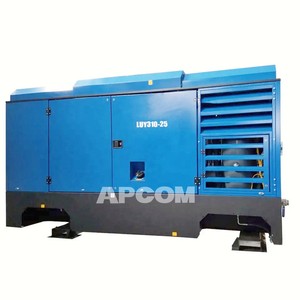 Two Stage Oil Cooled High Pressure Diesel <b>Screw</b> Air Compressor 30bar 40bar For Mining Blasting Deep Water Well Drilling Rig - Product Image 2