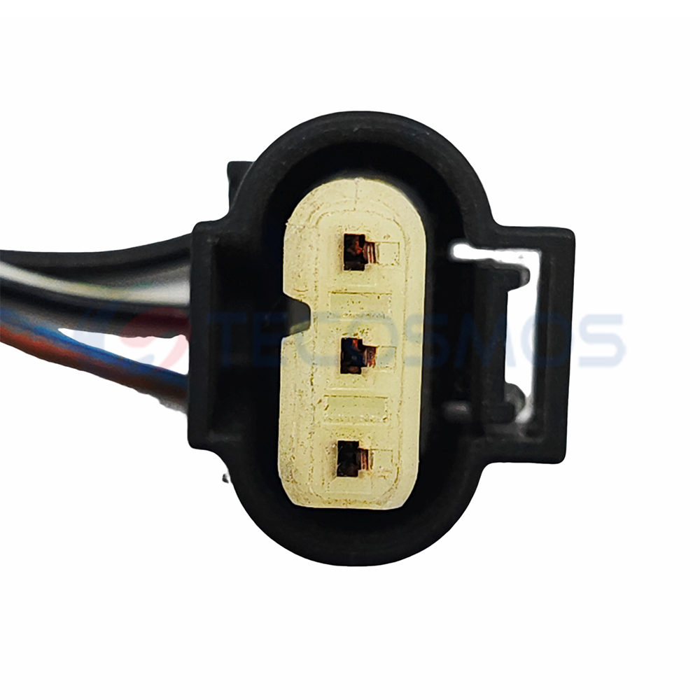 Automobile Waterproof Wiring Harness Connector Plug 3-pin Female 1T0973203 / CT3-0156M-2