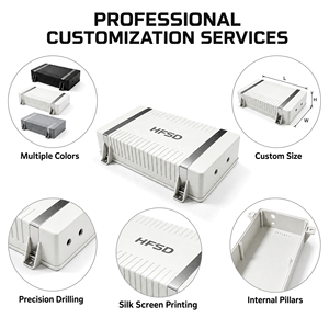 Caja de Plástico para Exteriores IP66 Impermeable, Caja de Batería de Litio ABS, Sistema de Alimentación Personalizado, Caja de Plástico para Exteriores - Product Image 5