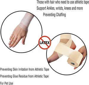 Bande de mousse PU pré-enserrante, élastique, légère, confortable, respirante, pour le sport - Product Image 5