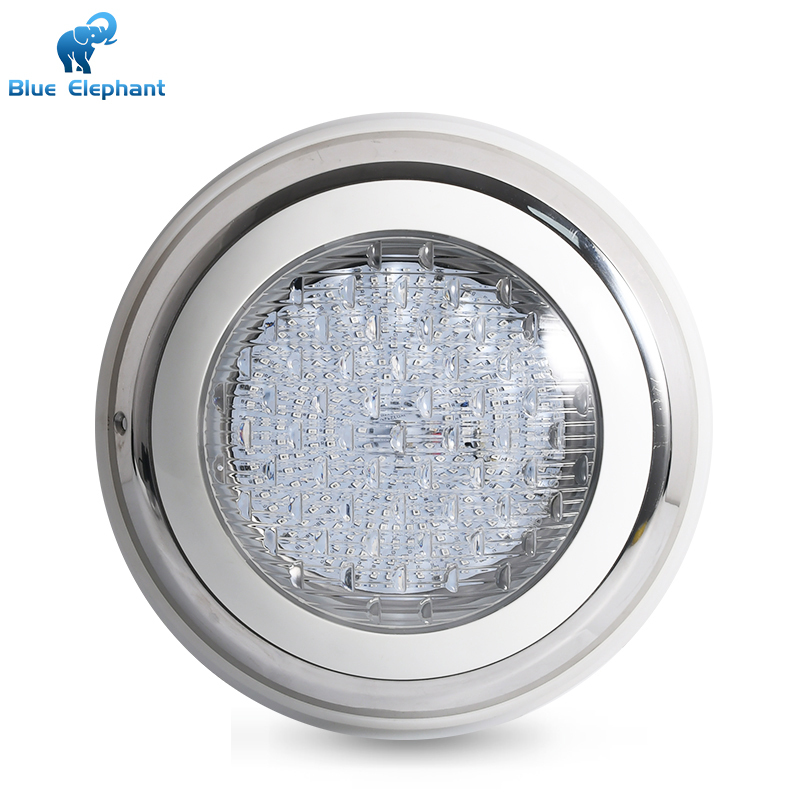 Pool Lights 12V AC IP68 Waterproof High Power Dimmable Remote Control Stainless Steel Underwater RGB LED Swimming Pool Lamp