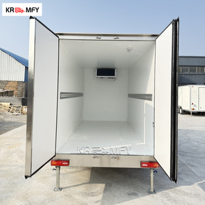 Remorque frigorifique pour le transport de viande fraîche (bœuf, porc, agneau) avec système de rail de suspension pour carcasses - Product Image 6