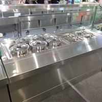 Les produits commerciaux modernes de comptoir de buffet conviennent aux restaurants d'hôtel