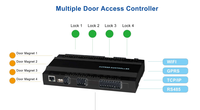 Scheda di Controllo Accessi per 2 Porte con Software Server Web Integrato TCP/IP, Audio Unidirezionale e Archiviazione Cloud