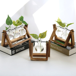 New Arrival Desktop Propagation Stations Planter Glass Vase for Tabletop Hydroponics Plants Dining Table Centerpiece <b>Decoration</b> - Product Image 3