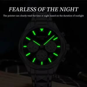 กําหนดโลโก้ของคุณเอง <span class=keywords><strong>1985</strong></span> <span class=keywords><strong>Nibosi</strong></span> 2608 บุรุษนาฬิกาควอทซ์นาฬิกาOemโครโนกราฟธุรกิจนาฬิกาข้อมือสําหรับผู้ชายHomes Montre Reloj - Product Image 4