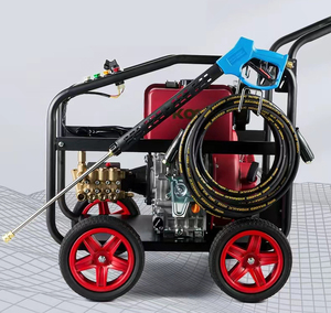 เครื่องฉีดน้ำแรงดันสูง 4000PSI 15LPM 13HP สำหรับงานอุตสาหกรรม ล้างรถยนต์ ทำความสะอาดพื้นผิว  เครื่องล้างแรงดันสูง - Product Image 3