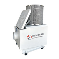 Collecteur de brume d'huile à filtre HEPA haute efficacité 99% certifié CE pour machine-outil de tournage CNC en acier inoxydable avec filtration multi-étages