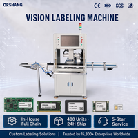 Système d'étiquetage par vision numérique entièrement automatique de haute précision Orshang pour cartes de circuits imprimés, modules de mémoire et composants électroniques