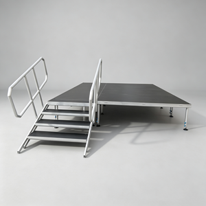 Wholesale High Quality Mobile Stage <b>Portable</b> Stage with 4 legs Stage System - Product Image 1