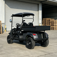 Voiture de golf électrique tout-terrain Rainbow 72V certifiée CE, freins à disque, personnalisable, 2 places avec compartiment arrière, 30 km/h, autonomie 70-90 km