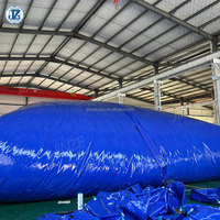 1000L 5000L 8000L 10000L Étanche Flexible Portable PVC Bâches Bâche De Stockage D'eau Réservoir De Vessie pour Agriculture Irrigation