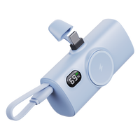 Chargeur portable universel pour montre, mini batterie externe capsule de poche 5000mAh