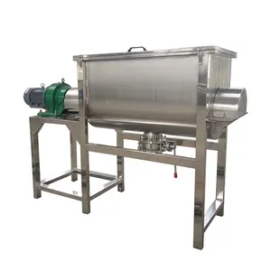 Thức Ăn Chăn Nuôi Ribbon Mixer TRỘN BÊ TÔNG Trộn Ướt Thực Phẩm Ribbon Mixer Máy Xay Sinh Tố