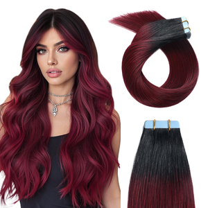 Extensioni per <span class=keywords><strong>capelli</strong></span> 100% veri Remy con nastro adesivo, invisibili e morbide, per styling quotidiano femminile - Product Image 3