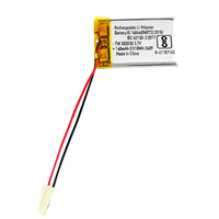 Batterie au lithium polymère rechargeable 3,7 V approuvée BIS 102030 302030 402030 602030 503040 382035, batterie 3,7 V personnalisée