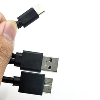 Vente en gros de chargeurs personnalisés nickelés super rapides 5Gbps USB 3.0 mâle vers micro-b mâle vers USB type C mâle répartiteur de données câble en Y