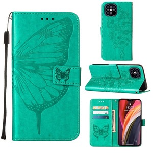 Transsion Infinix Note10 Nổi Bướm Điện Thoại Di Động Da Trường Hợp Với Dây Buộc Moto G50 Thẻ Bảo Vệ Trường Hợp - Product Image 4