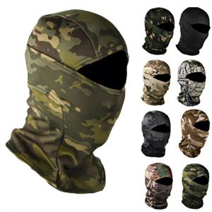 Wholesale Knitted 1 2 3 Hole Full Cover Face Ski Mask Balaclava Hat Embroidered Logo Summer Winter Sports Adults Fishing Parties - Product Image 3