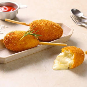 O'Food Seoul's Hotdog con Queso Mozzarella y Salchicha, Auténtica Comida Callejera Coreana, Corn Dog Congelado, Venta al por Mayor para Minoristas - Product Image 5