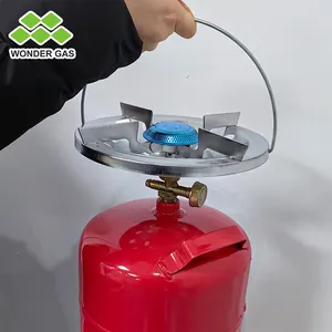 Prix usine unique de la mini bouteille 3kg de gaz de LPG de conception avec la bouteille de propane de brûleur de camping