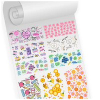 Autocollant DTF UV à transfert direct à froid A3 PET AB pour surfaces dures, Laminatrice B pour papier et film de transfert