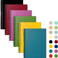 Carnets d'université de couleur personnalisée classique Offre Spéciale impression collège a jugé 5 sujets cahier à spirale en papier avec impression personnalisée