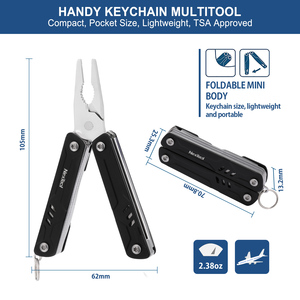 NexTool NE20314B <strong>New</strong> Patent Design Pocket Friendly <strong>Multi</strong> <strong>Functional</strong> Multitool Mini Pliers - Product Image 2