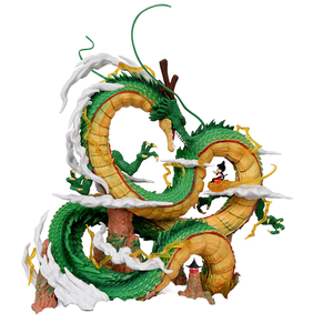 Figura de Anime de Alta Calidad de 25 CM, Dragon Ball <span class=keywords><strong>Z</strong></span>, <span class=keywords><strong>Shenron</strong></span> y Goku, Modelo de Personaje, Adorno, Figura de Acción de Anime - Product Image 1