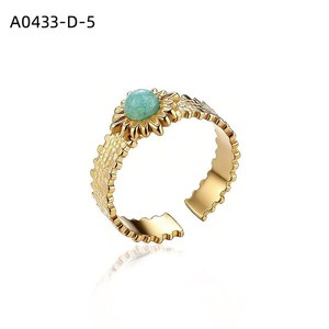 Fashion <b>Ring</b> with PIEDRA NATURAL A0433 for Women High Quality Jewelry - Product Image 5