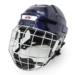 3Dプリント軽量人間工学に基づいたアイスホッケー顎ガード衝撃吸収格子ヘルメットチンパッド認定アイスホッケーギア - Product Image 2