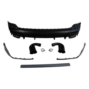 Diffusore Posteriore per Tuning Auto Audi <span class=keywords><strong>Q3</strong></span> RSQ3, Aggiornamento in Plastica ABS 2019-2024, Direttamente dalla Fabbrica - Product Image 2