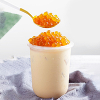 Ingrédients pour Bubble Tea : Perles de tapioca au sucre roux, poudre de tapioca, sirop de thé sucré, tapioca rose clair 900g, durée de conservation 6 mois