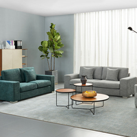 Canapé moderne en tissu pour salon, combinaison simple 1+2+3 places, mobilier de maison moderne, petit ensemble de canapés
