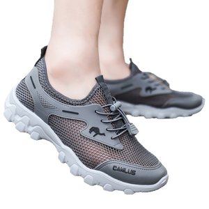 <span class=keywords><strong>Chaussures</strong></span> de randonnée aquatiques pour hommes à séchage rapide, prix d'usine, vente chaude, baskets d'extérieur en maille respirante, semelle souple antidérapante - Product Image 5