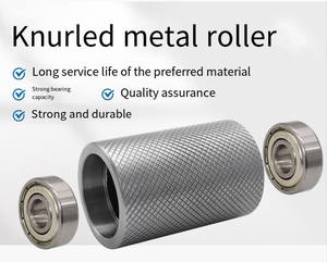 Aniknurled tırtıllı takipçisi tekerlek demir tekerlek güçsüz makaralı konveyör basınç tekerlek Metal çift rulman kasnak aşınmaya dayanıklı Emb - Product Image 5