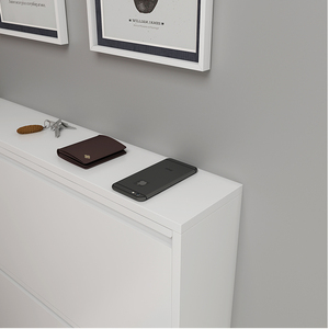 Nhà Máy Hiện Đại Đồ Nội Thất Lớn Kệ Lưu Trữ Được Cố Định Vào Tường 3 Lớp Thép Kích Thước Nhỏ Kim Loại Tủ Giày - Product Image 6