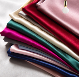 16mm MOQ basso <span class=keywords><strong>tessuto</strong></span> di raso di seta di gelso italiano <span class=keywords><strong>tessuto</strong></span> di seta organico <span class=keywords><strong>per</strong></span> le donne vestono camicette pigiama accappatoio - Product Image 5