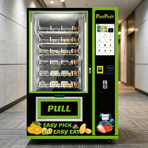 Máquina Expendedora Automática de Postres Listos para Comer con Wifi de 21.5 Pulgadas, con Refrigerador para Frutas Frescas y Ensaladas Dulces - Product Image 1